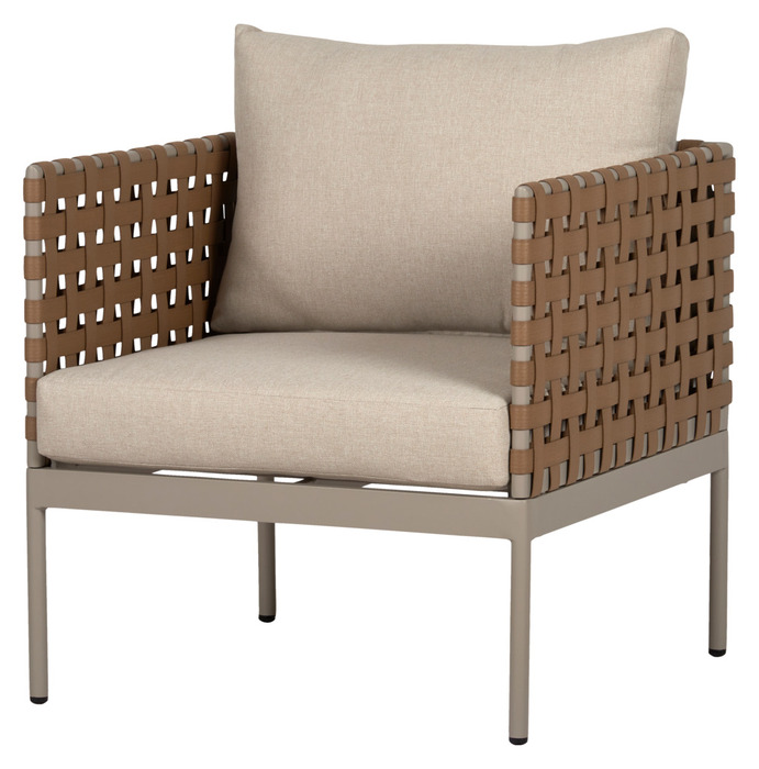 Sofasæt m/hynder 4 dele natur - Envy